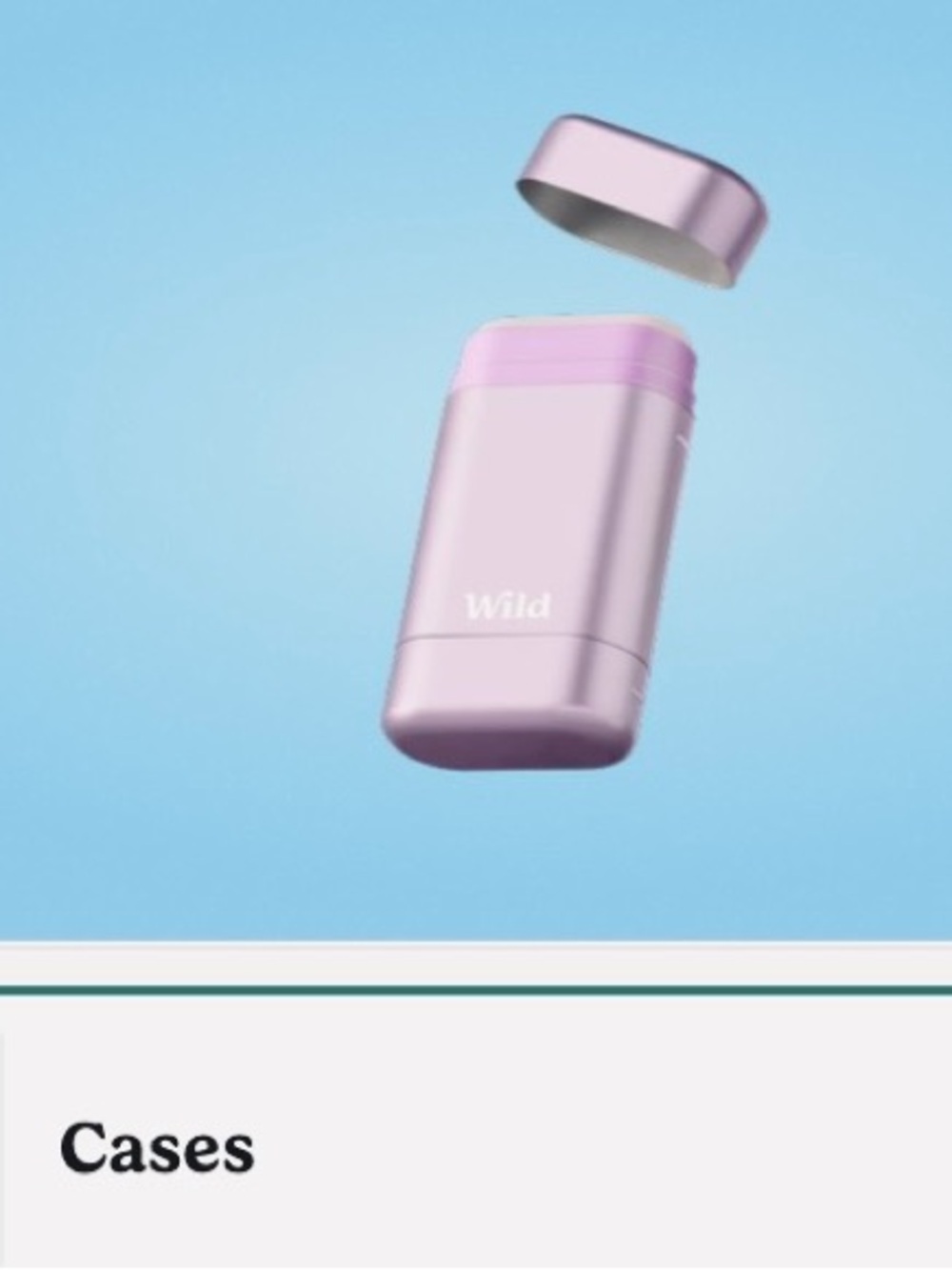 Wild Lavender Deodorant Case